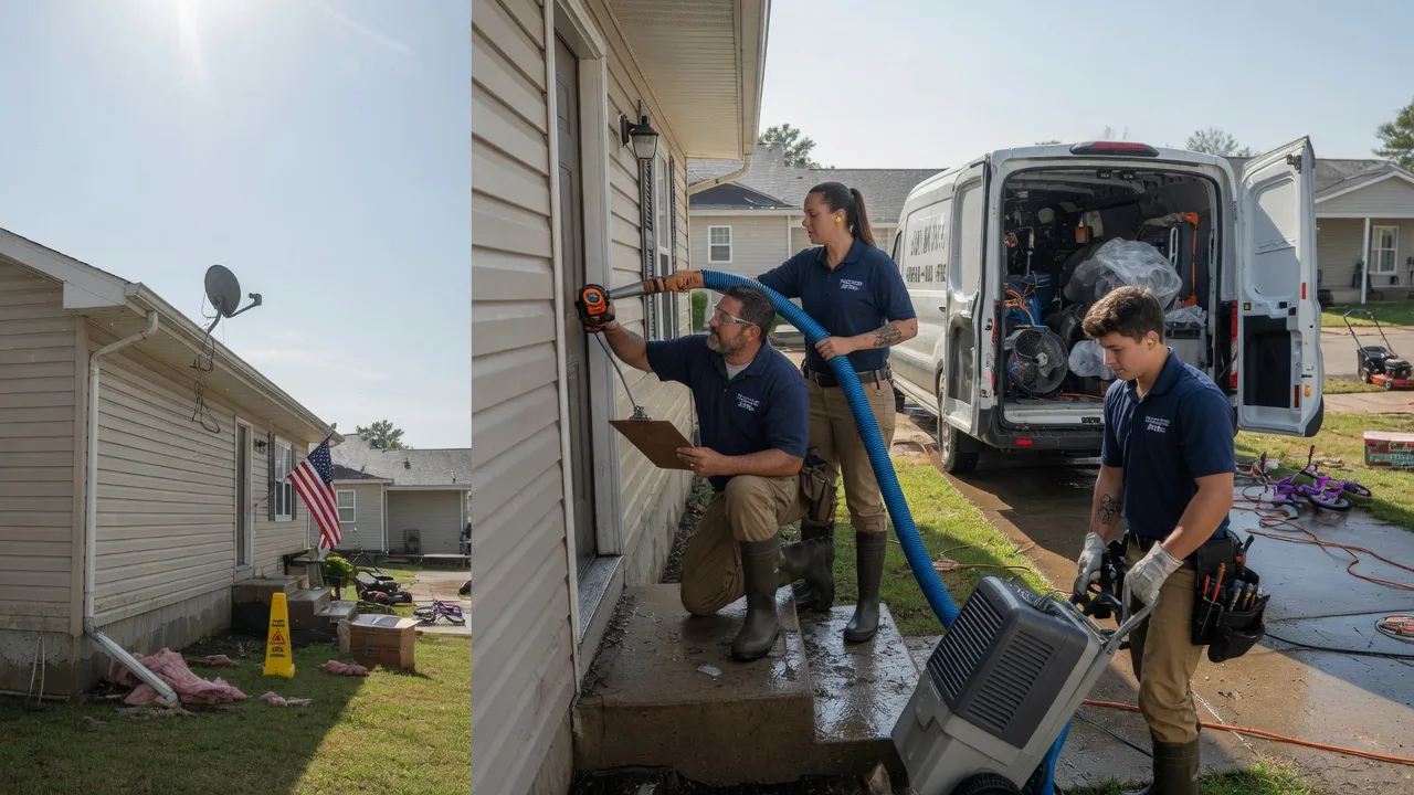 Ceiling Water Damage Restoration in Allamuchy, NJ near me